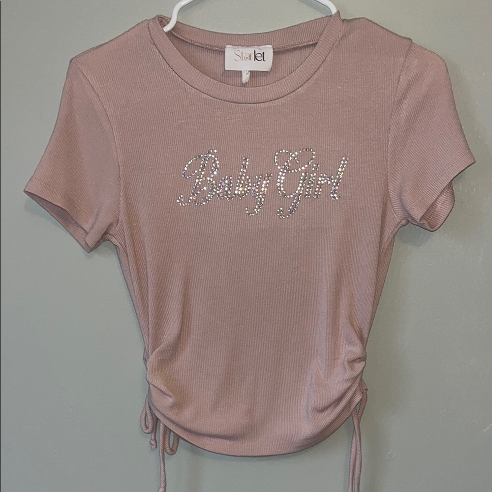 Pink 'Baby Girl' Kids T-Shirt